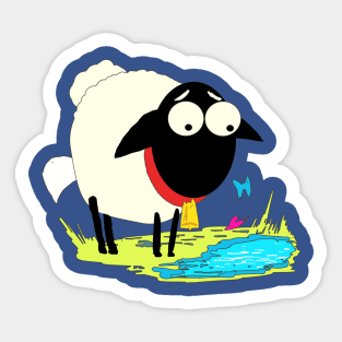 Sheepy Sticker